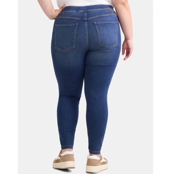 Women’s Plus Denim Jeans Jeggings Size 4X (28W-30W) - Picture 7 of 8